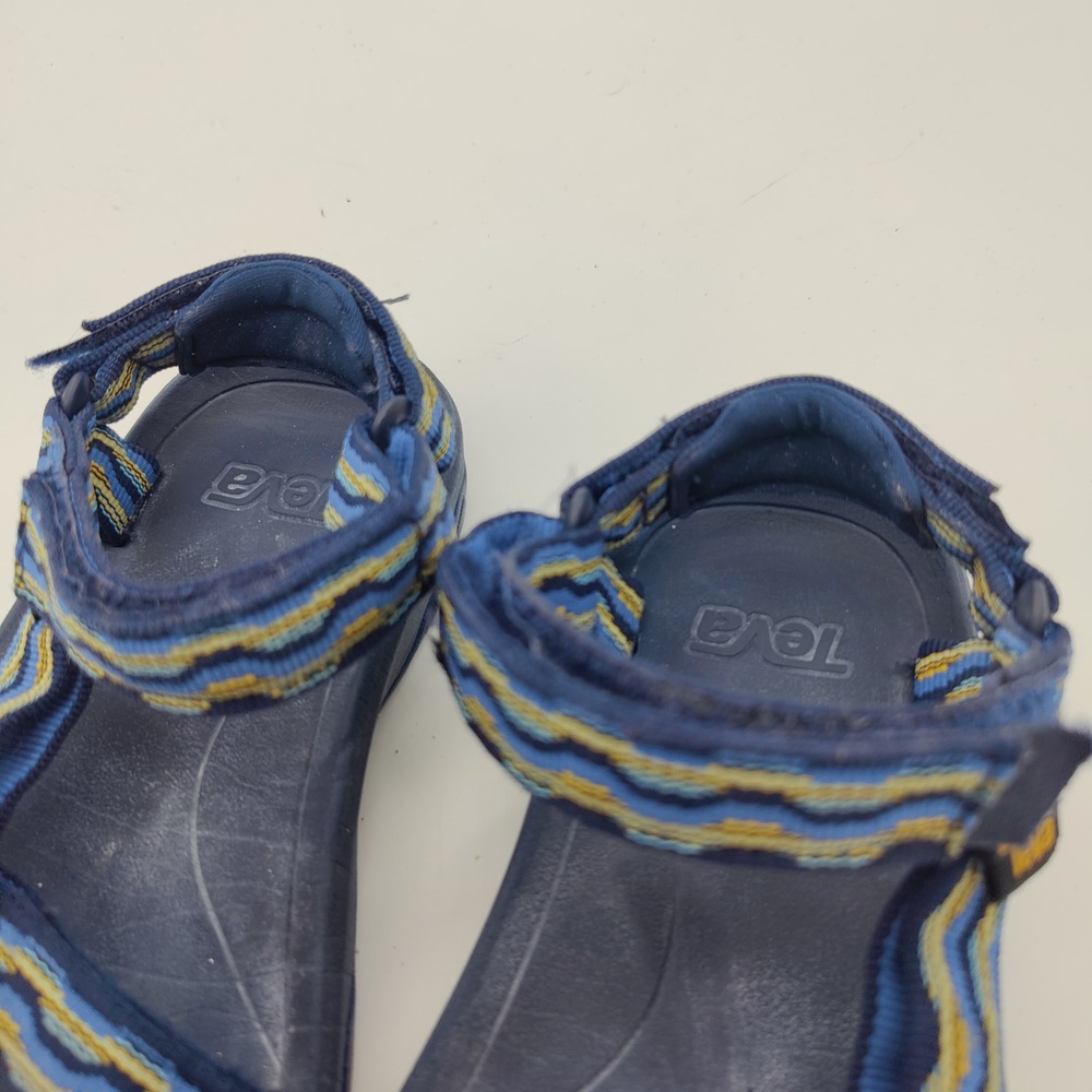 Teva Hurricane XLT2 Kid 1 Sandal Kishi Dark Blue Hook & Loop Straps Outdoor Gorp - Picture 7 of 11
